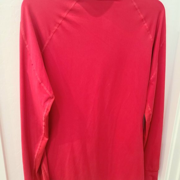 Adidas long sleeved pink athletic shirt...size large - Picture 4 of 4